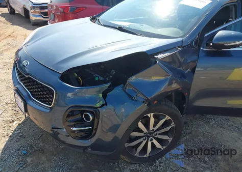 2018 Kia Sportage Ex z USA, uszkodzony, nr VIN KNDPNCAC8J7390445